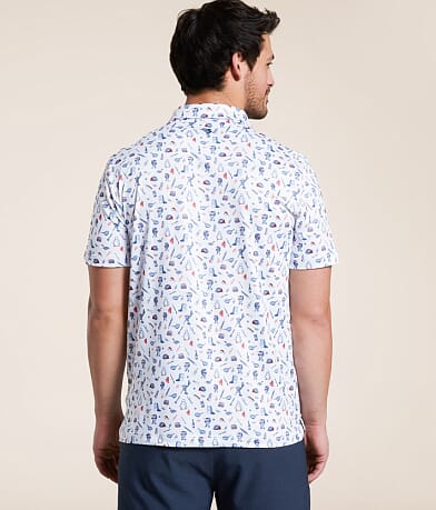 BURLEBO Grillmaster Performance Polo BACK