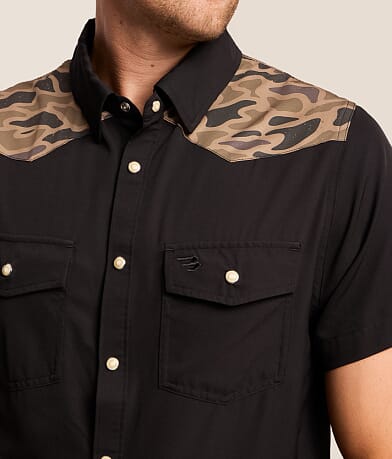 Camo Western Performance Stretch Shirt thumbnail 5