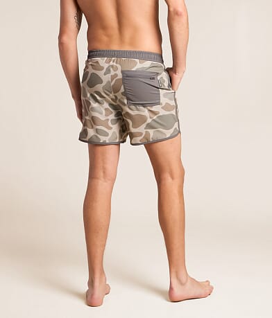 Camo Stretch Swim Trunks thumbnail 4