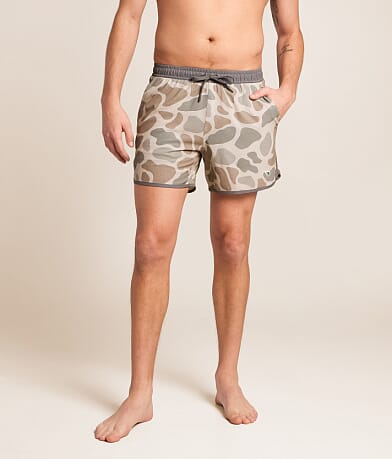 Camo Stretch Swim Trunks thumbnail 2