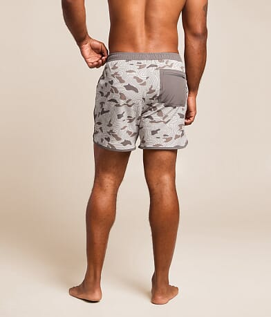 Jumbo Topo Desert Camo Swim Trunks thumbnail 4
