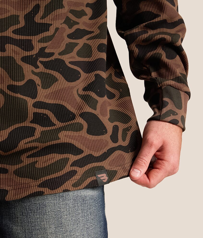Camo Thermal Hoodie
