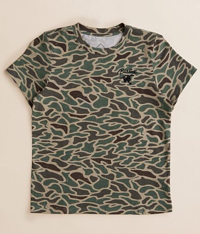 BURLEBO Boys - Camo T-Shirt front view