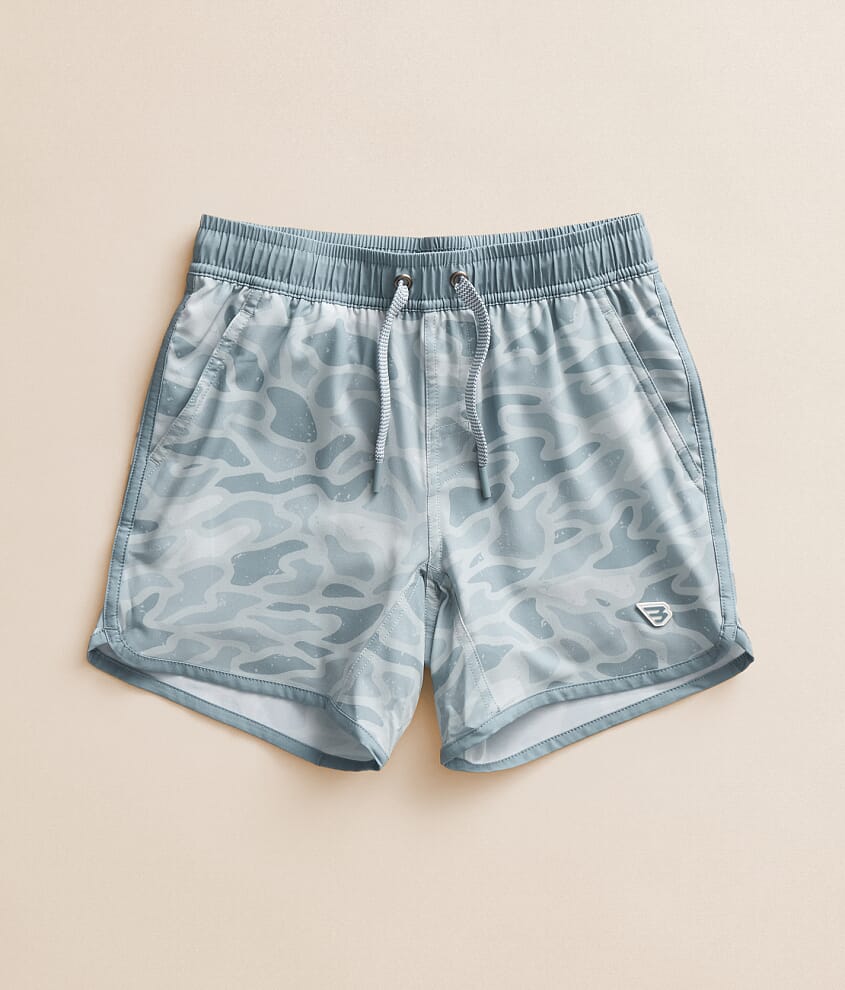 Boys - Seaside Camo Swim Trunks