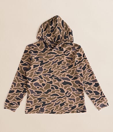 BURLEBO Boys - Thermal Hoodie front view