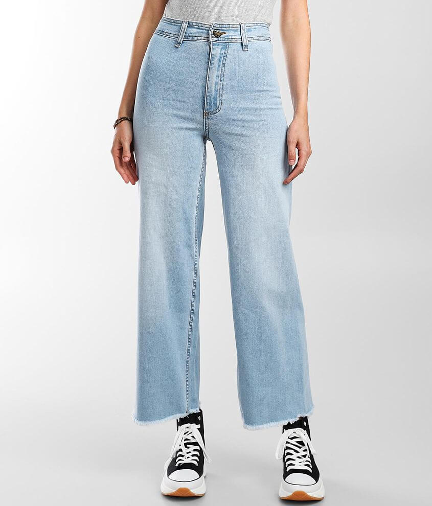 Billabong Free Fall Indigo Wide-Leg Jeans