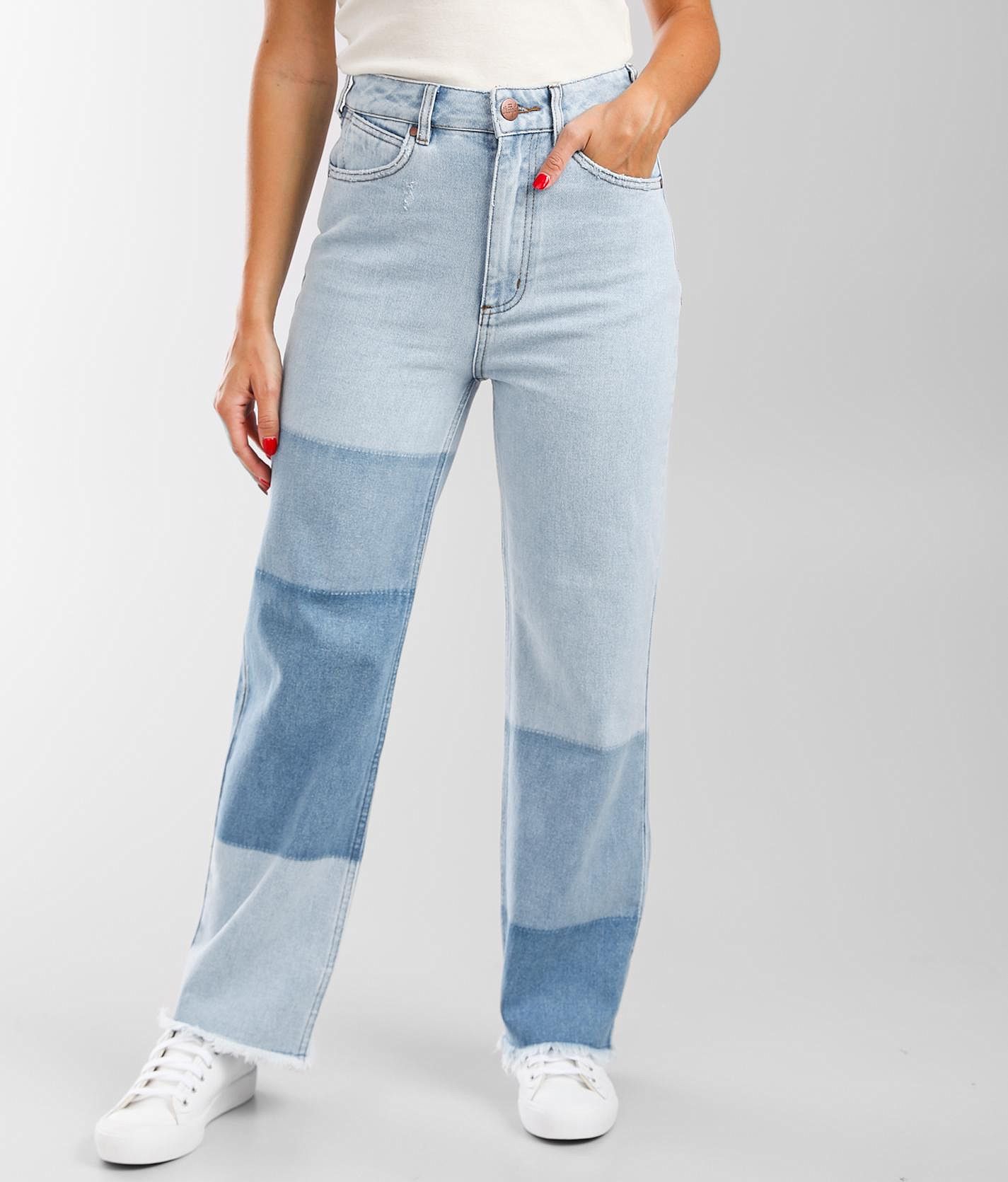 ego Fantastiske Bestået Billabong x Wrangler® Patch It High Straight Jean - Women's Jeans in Multi  | Buckle