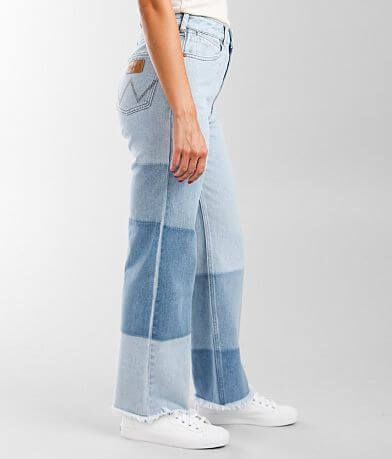 Billabong x Wrangler&#174; Patch It High Straight Jean FULL_RIGHT_SIDE