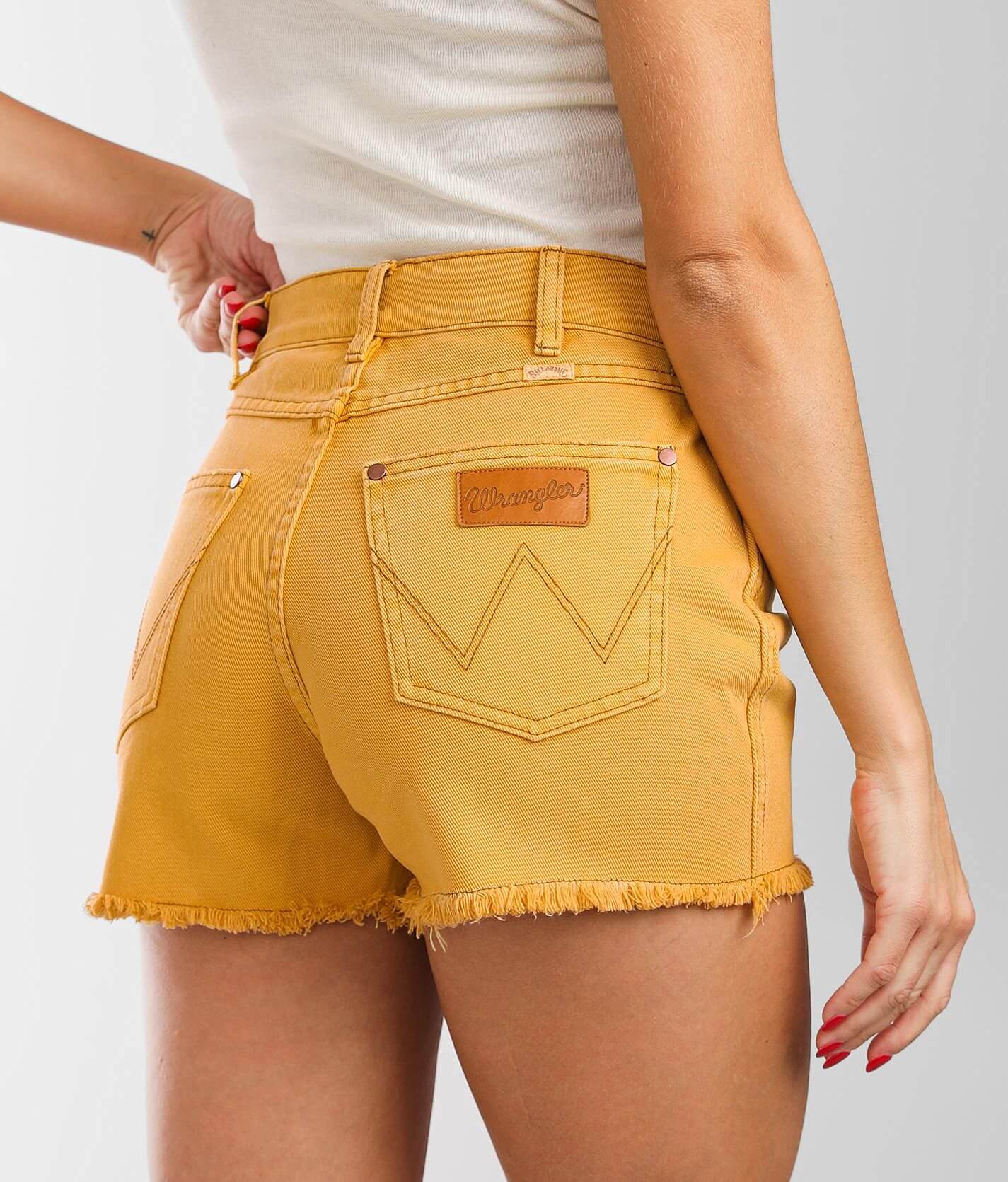 Billabong x Wrangler® Showdown Cut-Off Short - Women's Shorts in Dandelion  | Buckle