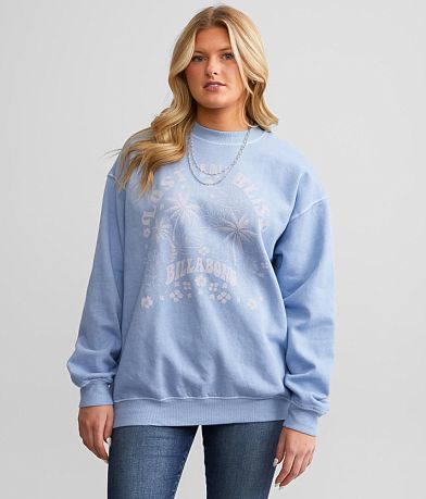 Billabong Ride In Crew Fleece Pullover full left side view