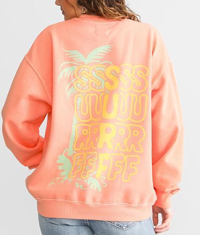 Billabong Ride In Oversized Pullover BACK