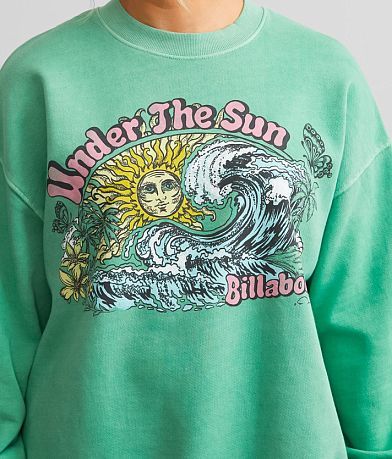 Billabong Ride In Crew Fleece Pullover misc detail 1 view
