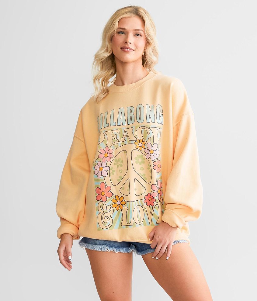 Billabong Ride In Oversized Pullover front view