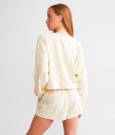 Billabong Loosen Up Cropped Pullover back view