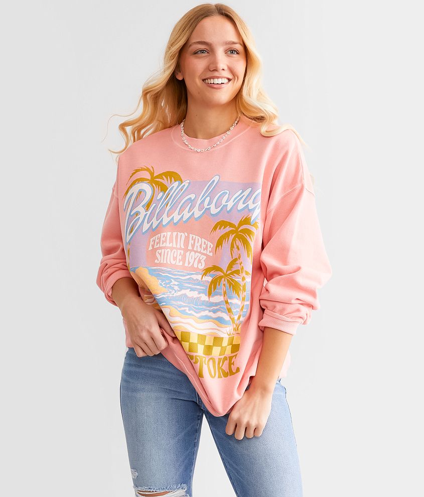 Billabong Ride In Oversized Pullover front view