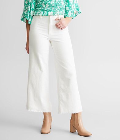 Billabong Free Fall Corduroy Wide Leg Straight Pant front view