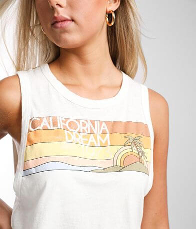 Billabong Cut Off Tank Top misc detail 1 view