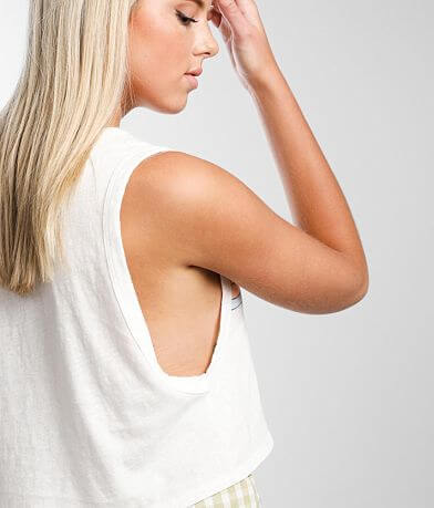 Billabong Cut Off Tank Top misc detail 2 view