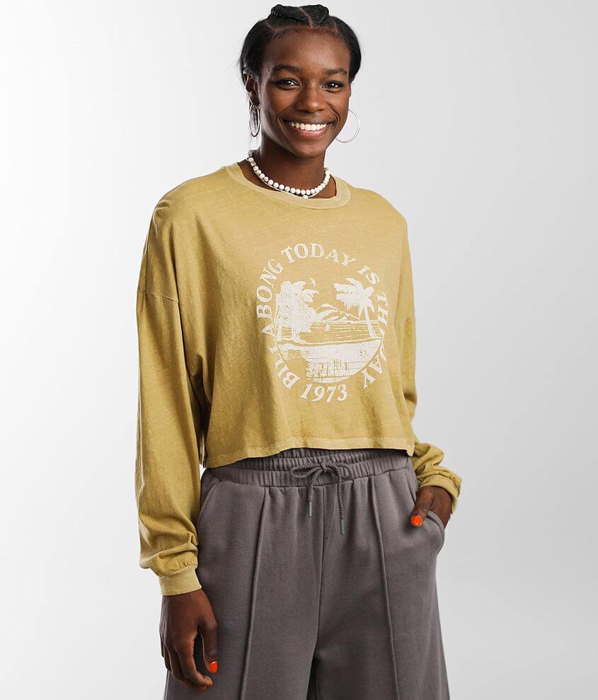 Yellow billabong hot sale sweatshirt