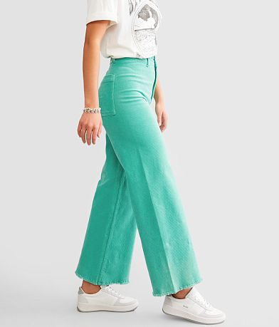 Billabong Free Fall Corduroy Wide Leg Straight Pant full right side view