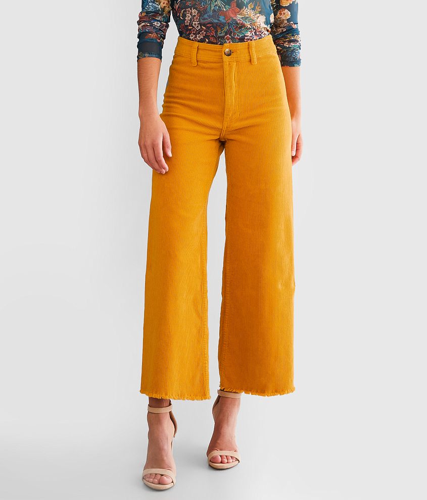 Billabong Free Fall Corduroy Wide Leg Straight Pant - Women's Pants in ...