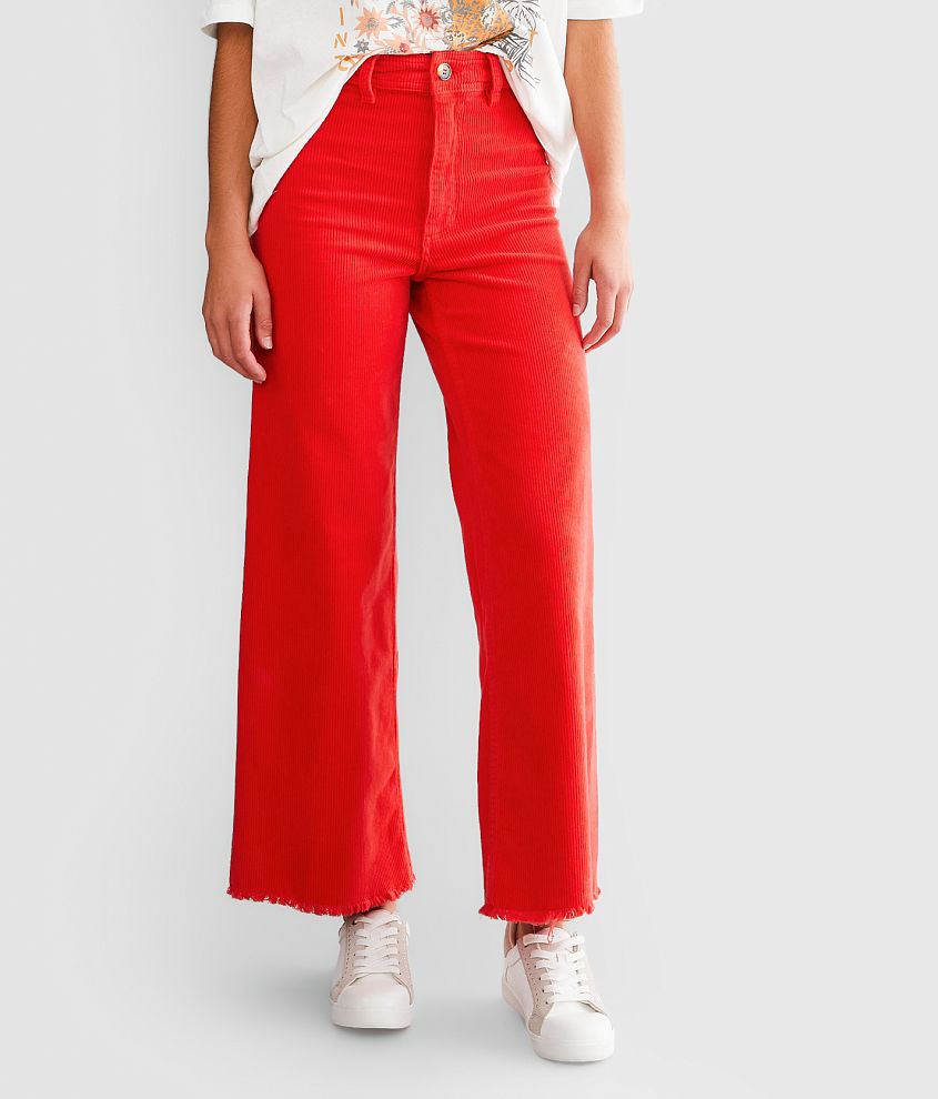 Billabong Free Fall High Waist Wide Leg Corduroy Pants