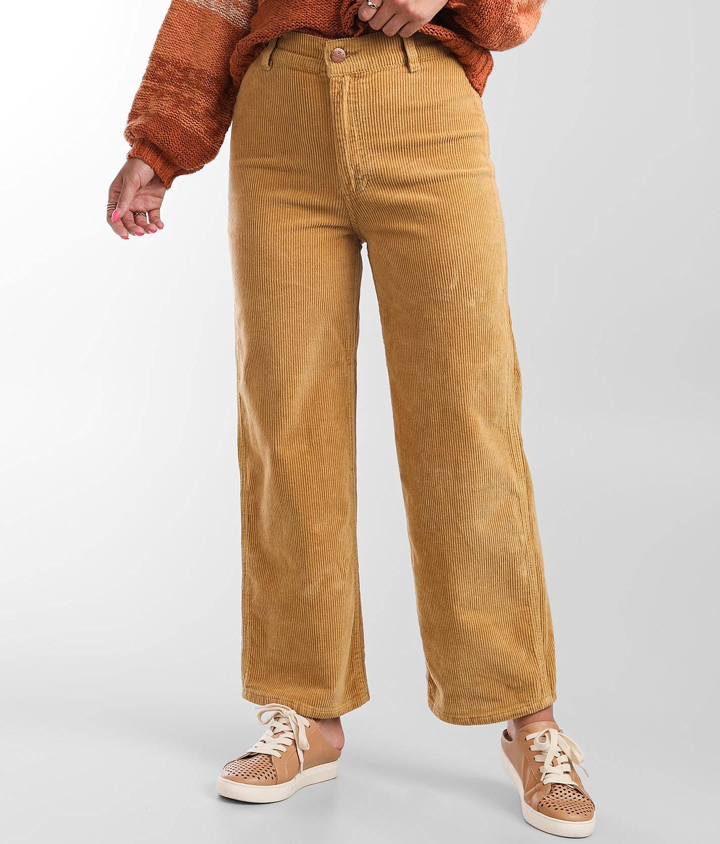 Billabong x Wrangler® Retro Corduroy Straight Pant - Women's Pants in  Vintage Gold | Buckle