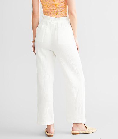 Billabong Wander On Paper Bag Pant back view