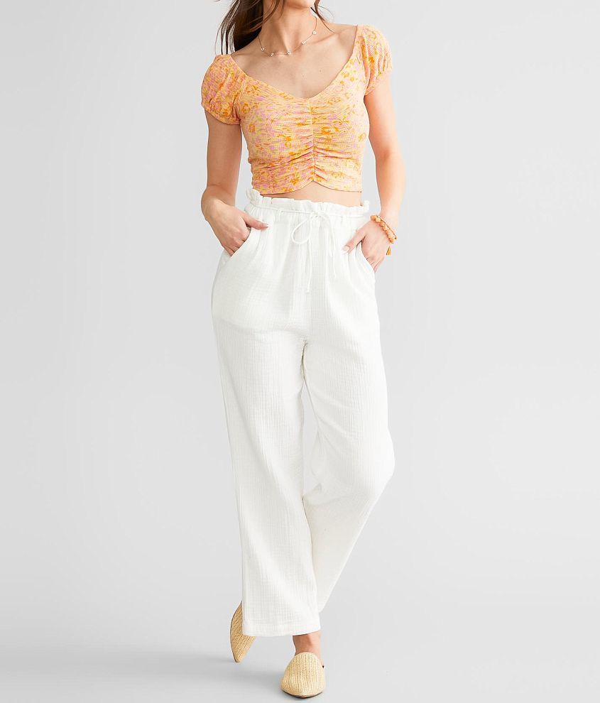 Pull On Flare Stretch Pant