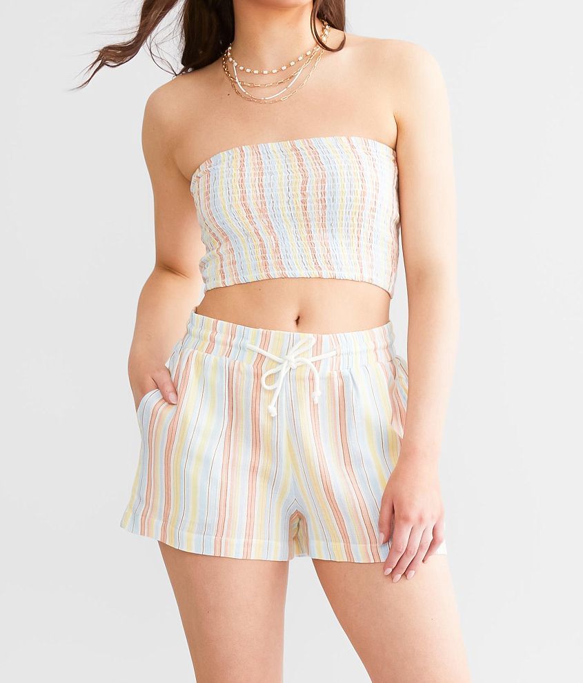 Billabong Day Tripper Striped Short front view