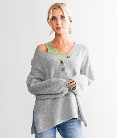 Billabong So Sweet Cropped Sweater - Women's Sweaters in Sweet