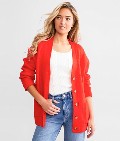 Billabong So Chill Cardigan Sweater front view