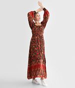 chinese dress ladies The Dreamer Maxi Dress in Black