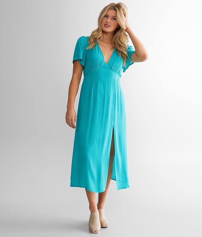 Billabong Jet Set Midi Dress front view