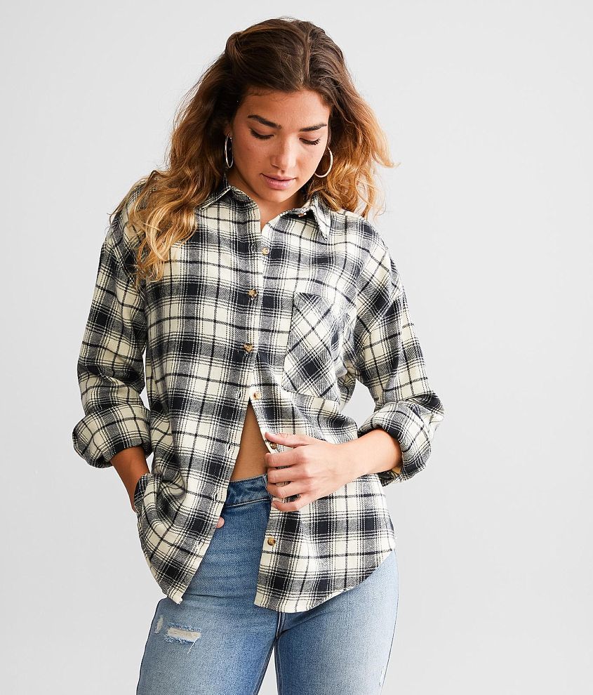 Billabong Easy Breezy Flannel Shirt front view