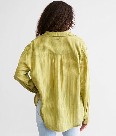 Billabong Right On Striped Shirt back view