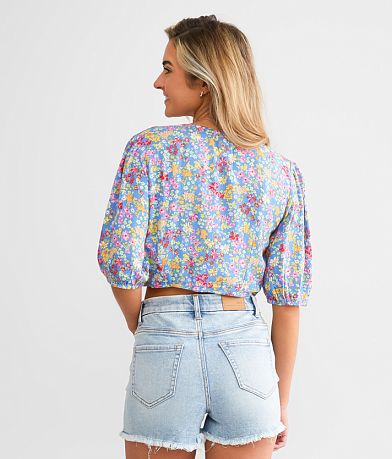 Billabong As You Wish Cropped Top back view