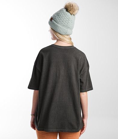 Billabong Wild Waves Oversized T-Shirt back view