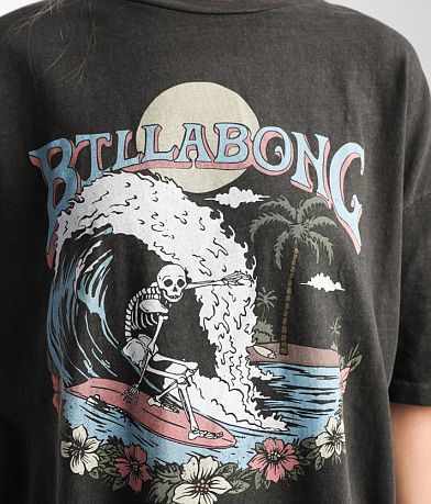 Billabong Wild Waves Oversized T-Shirt misc detail 1 view