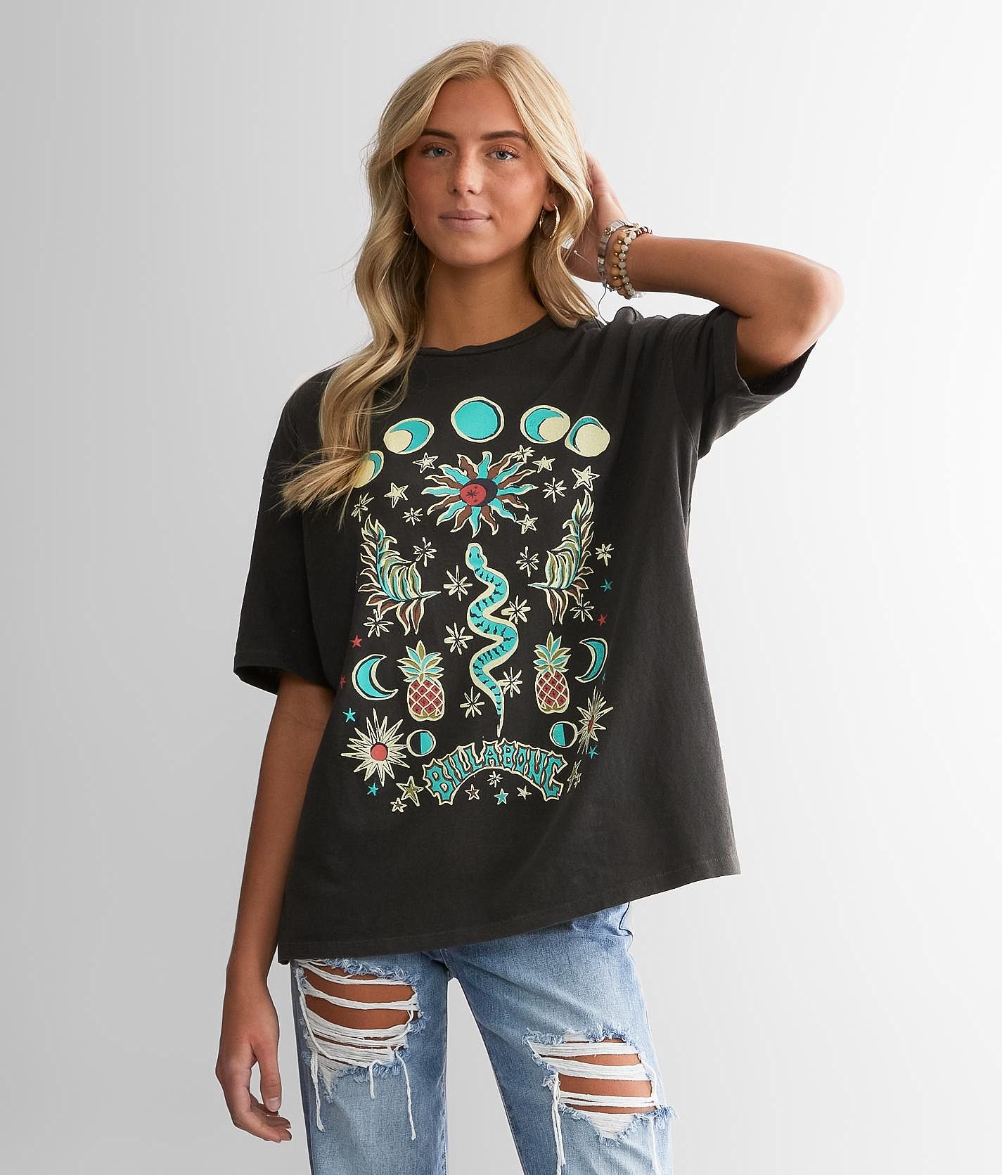 Billabong Into The Mystic Oversized T-Shirt - Women's T