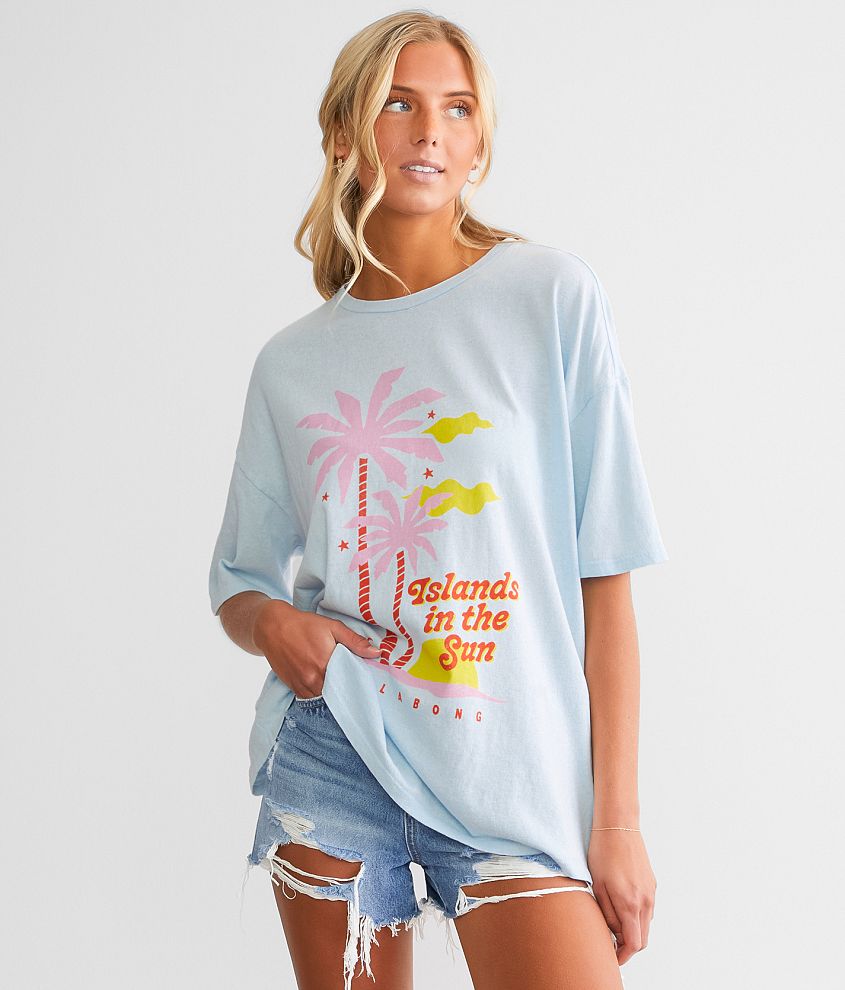 Billabong In The Sun Oversized T-Shirt front view