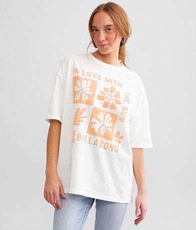 Billabong In Love With The Sun Oversized T-Shirt FULL_LEFT_SIDE