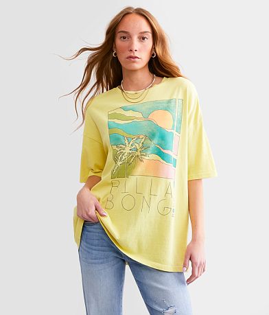 Billabong Rainbow Skies Oversized T-Shirt front view