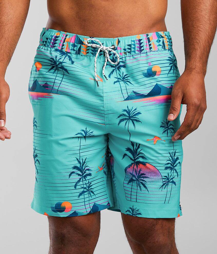 Billabong Laybacks Good Times Stretch Swim Trunks