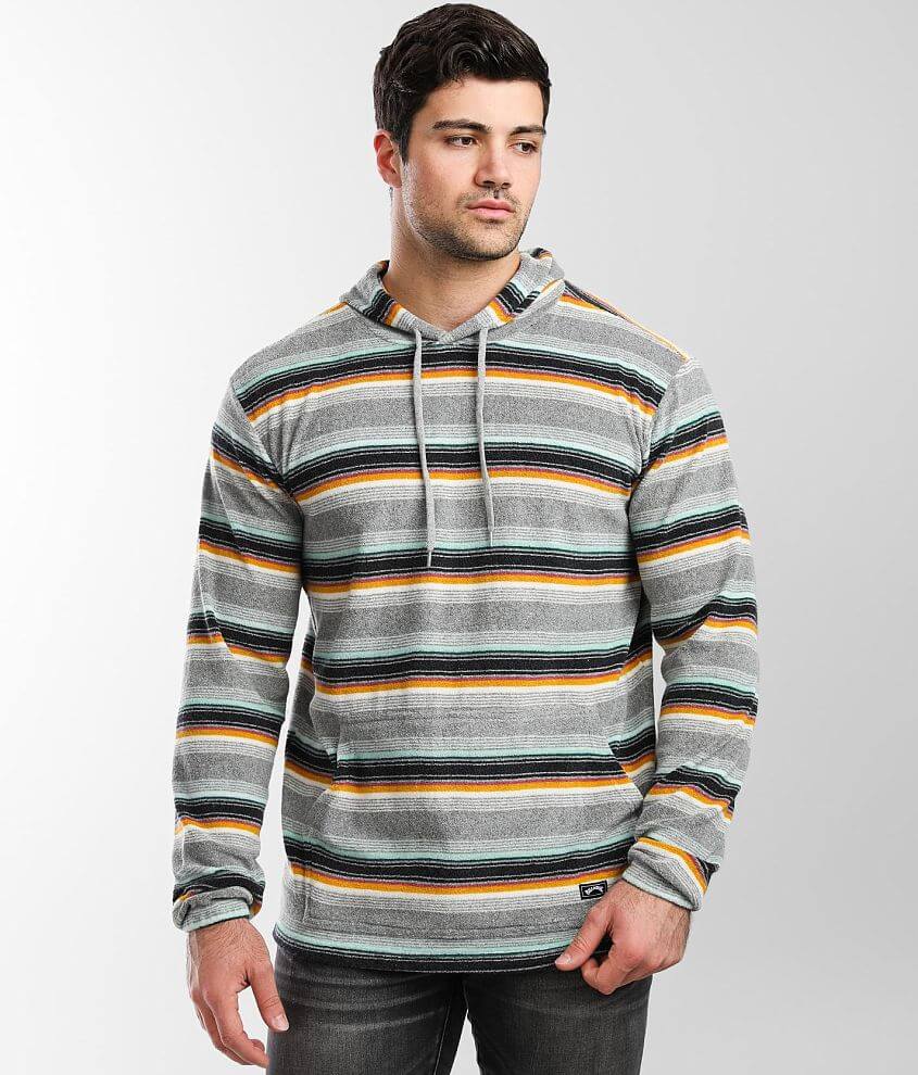 Billabong striped hoodie sale