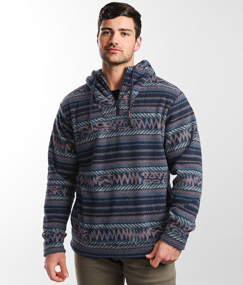 Billabong Rasta Quarter Zip Hooded Sweatshirt - Men's Sweatshirts in ...