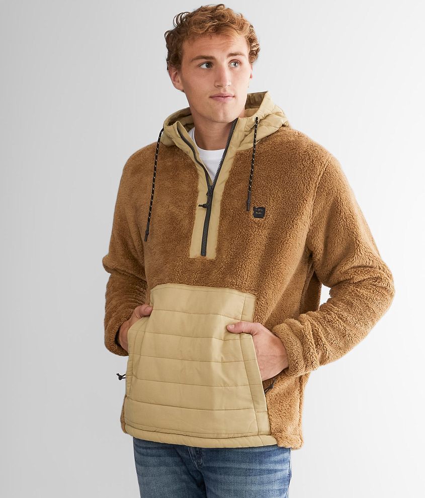 Billabong Badger Pullover Hoodie Mens Sweatshirts In Clay Buckle 4053