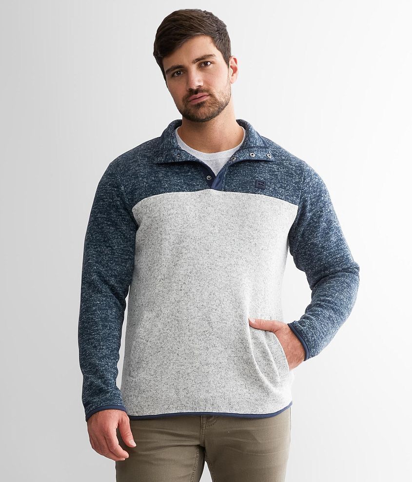 Billabong Boundary Henley Pullover front view