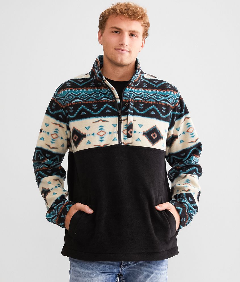 Billabong Boundary Fleece Pullover - Men's Sweatshirts in Black | Buckle