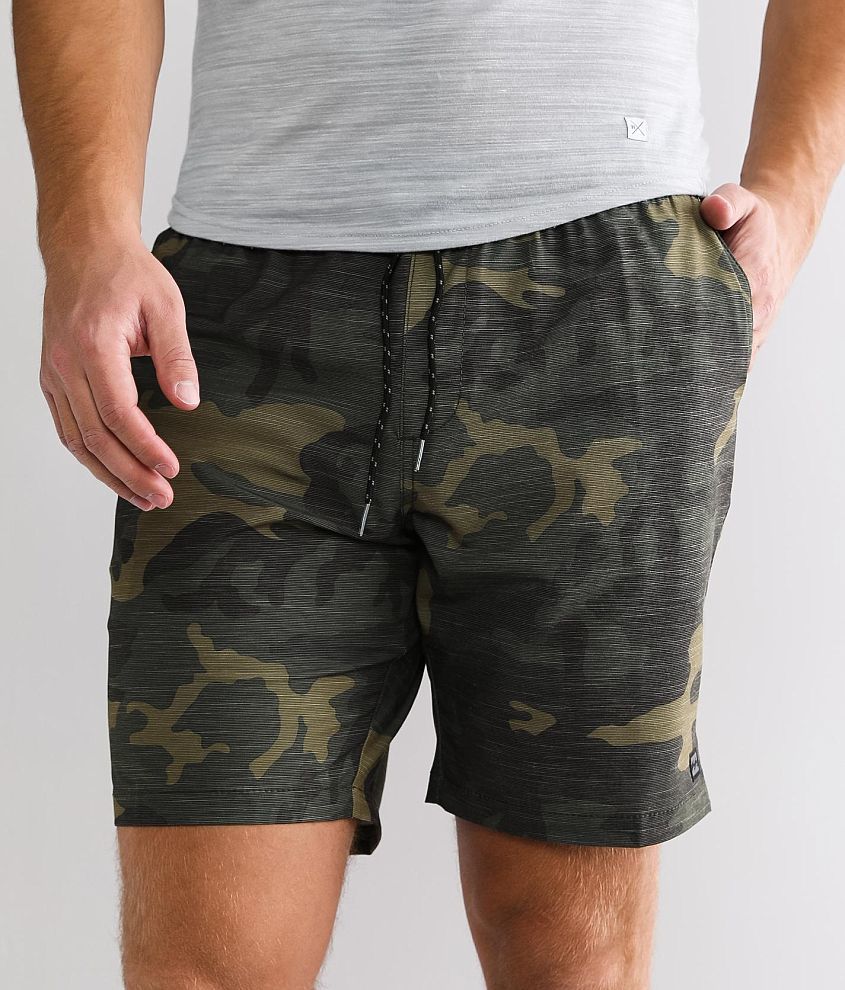 Billabong Camo Crossfire Hybrid Stretch Walkshort front view